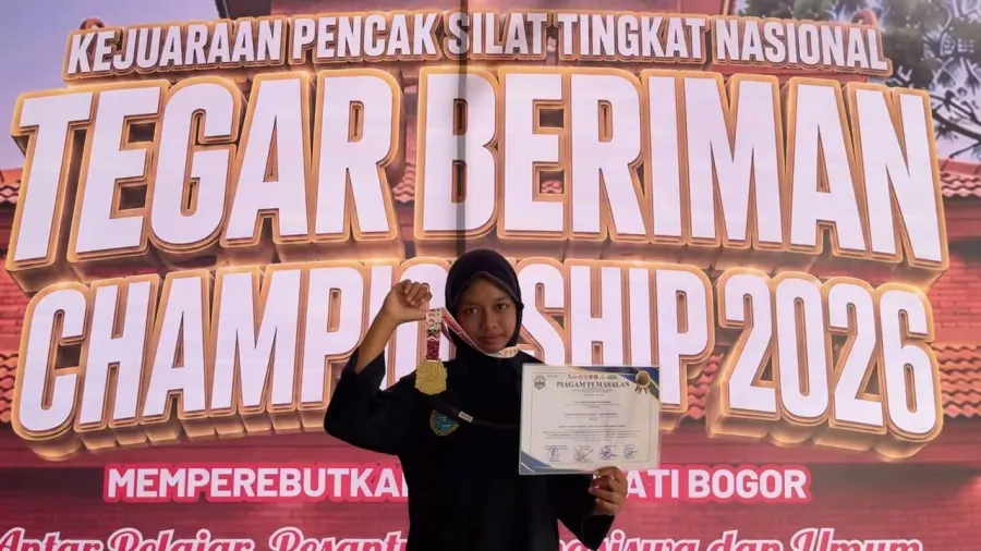 Gemilang di Tingkat Nasional, Chalista Zafira Alexandra Raih Juara 1 Pencak Silat