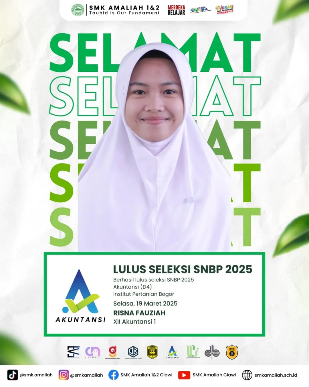 LULUS SELEKSI SNBP 2025