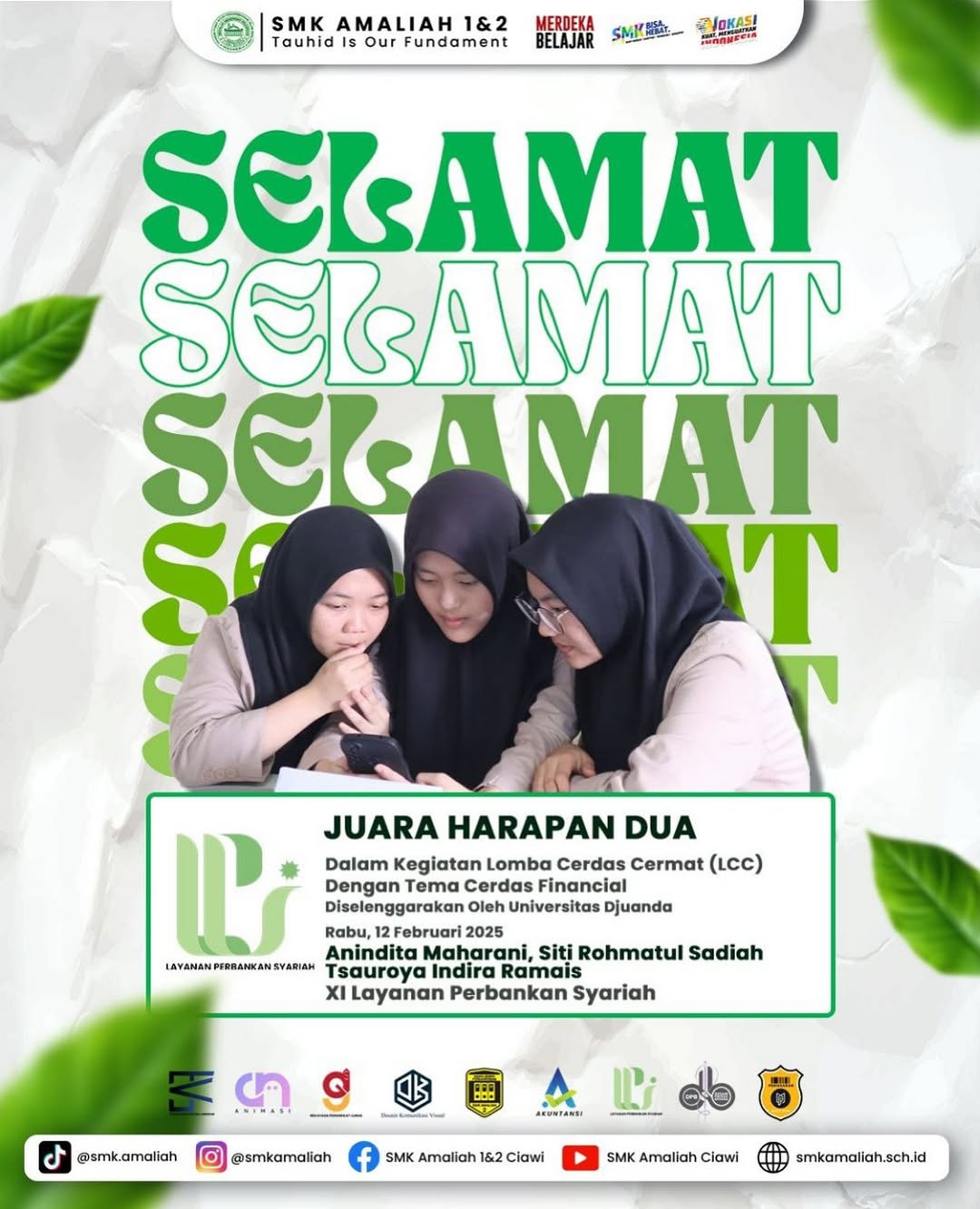 Lomba Cerdas Cermat (LCC) Dengan Tema Cerdas Financial