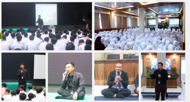 Bangun Karakter Siswa, SMK Amaliah 1 & 2 Gelar Pembinaan Akhlak untuk Peserta Didik Kelas XI