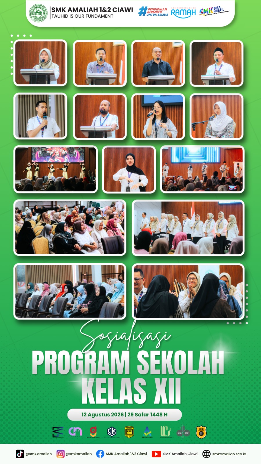 Program Sosialisasi Orang tua Kelas XII SMK AMALIAH