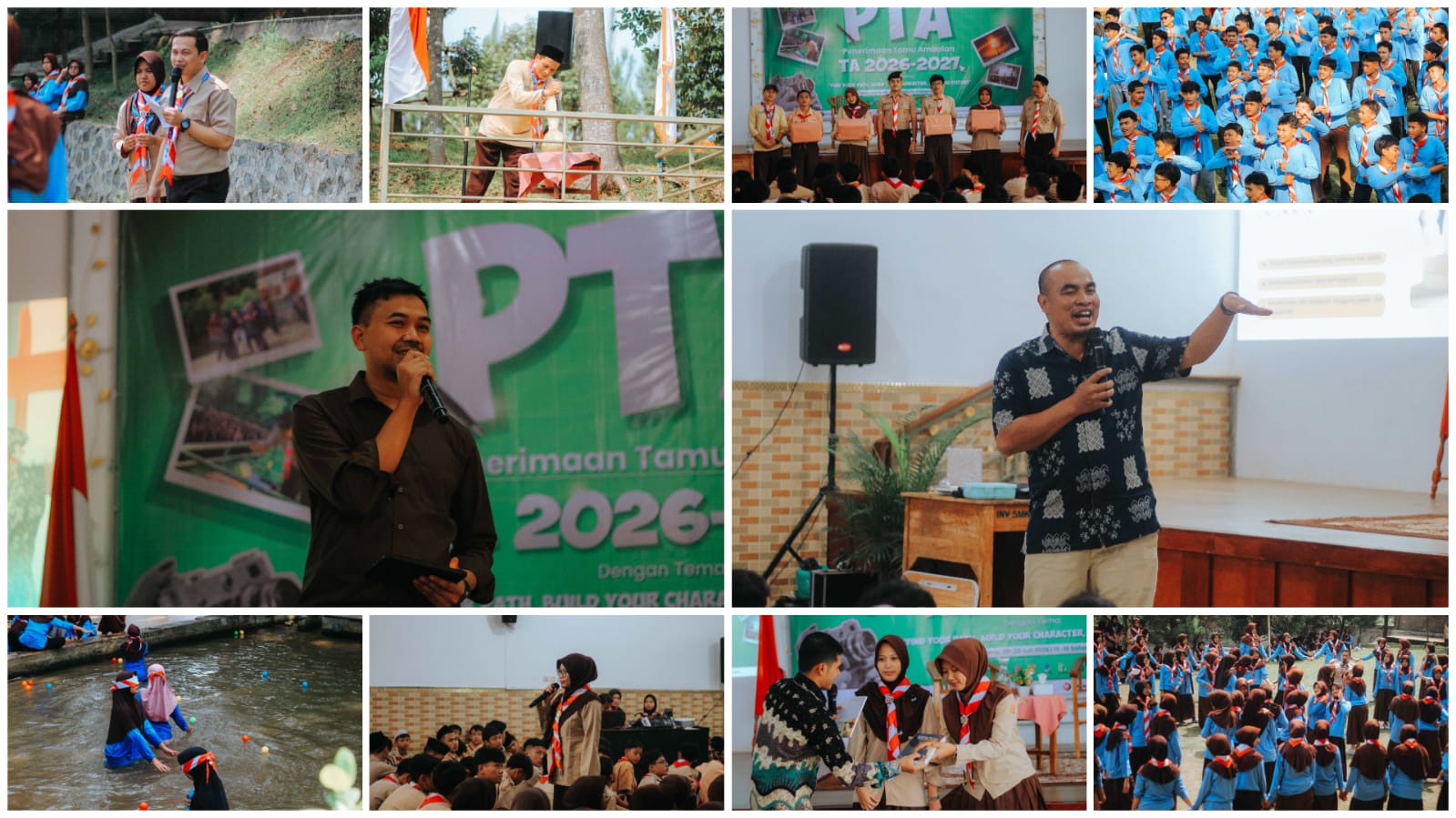 Penerimaan Tamu Ambalan (PTA) SMK Amaliah 1 & 2 Ciawi Tahun Ajaran 2026/2027 Berlangsung Penuh Semangat
