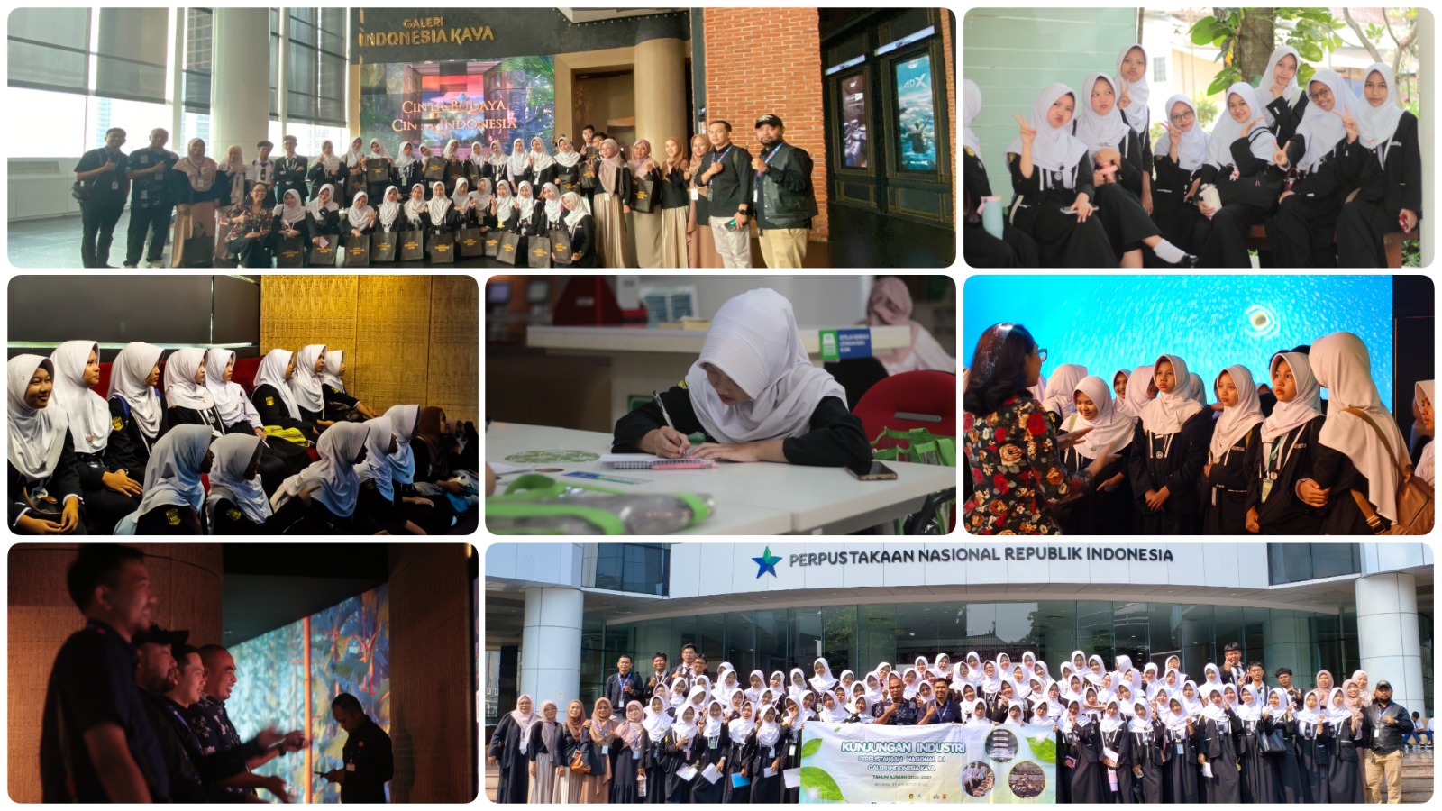 Kunjungan Industri XI MP SMK Amaliah 2 Ciawi Perluas Wawasan Dunia Kerja, Literasi, dan Budaya