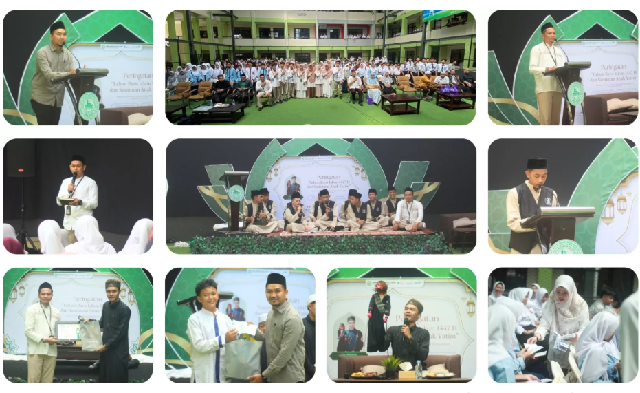 SMK Amaliah 1 dan 2 Ciawi Gelar Santunan Yatim dan Dhuafa dalam Rangka Memperingati Tahun Baru Islam 1447 H