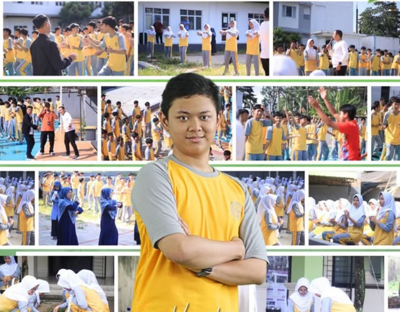 Senam Pagi Dan Jumat Bersih Kelas XII SMK AMALIAH 1 & 2 Ciawi