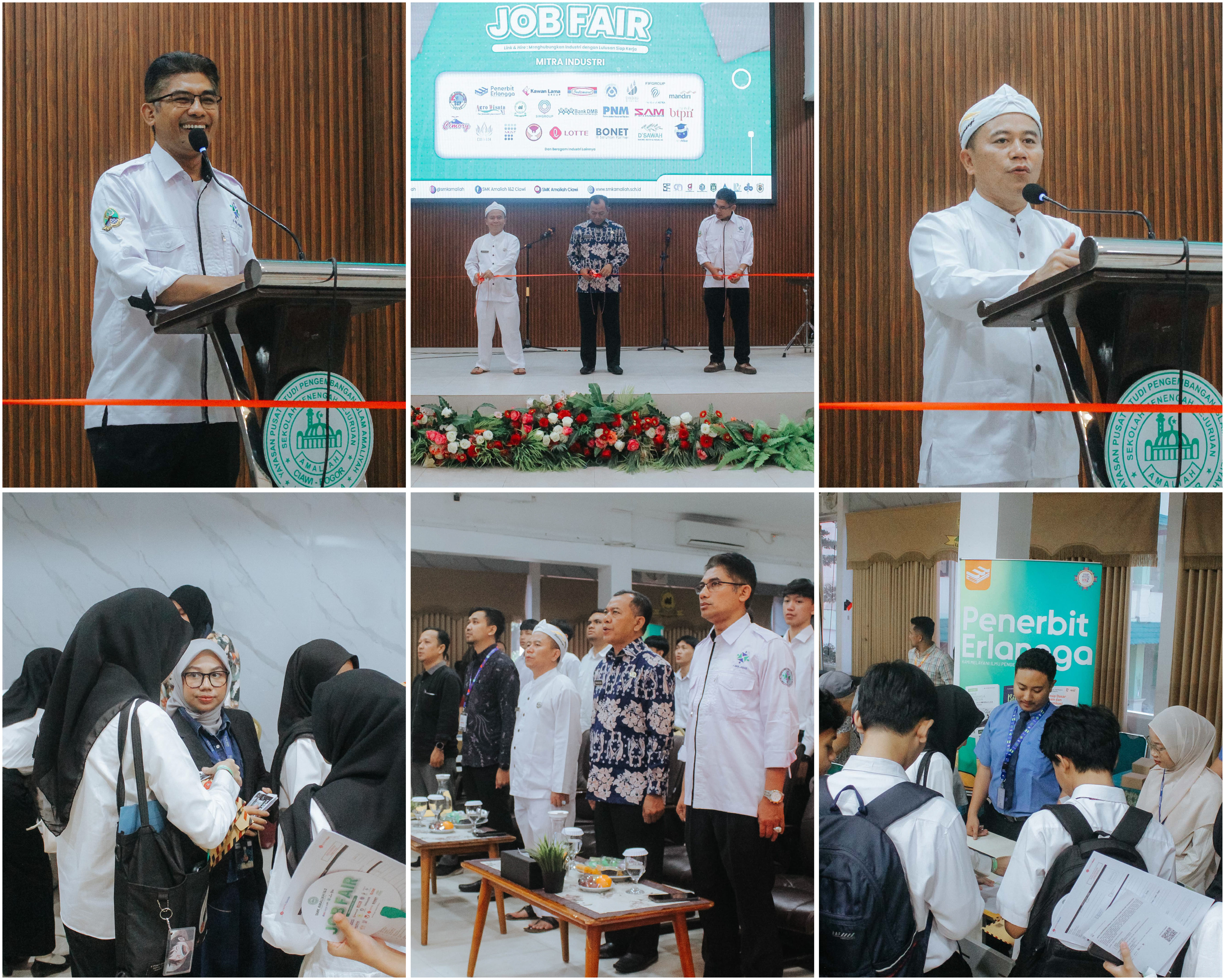 SMK Amaliah 1 & 2 Ciawi Gelar Job Fair 2026, Wujudkan Link & Hire untuk Mencetak Lulusan Siap Kerja