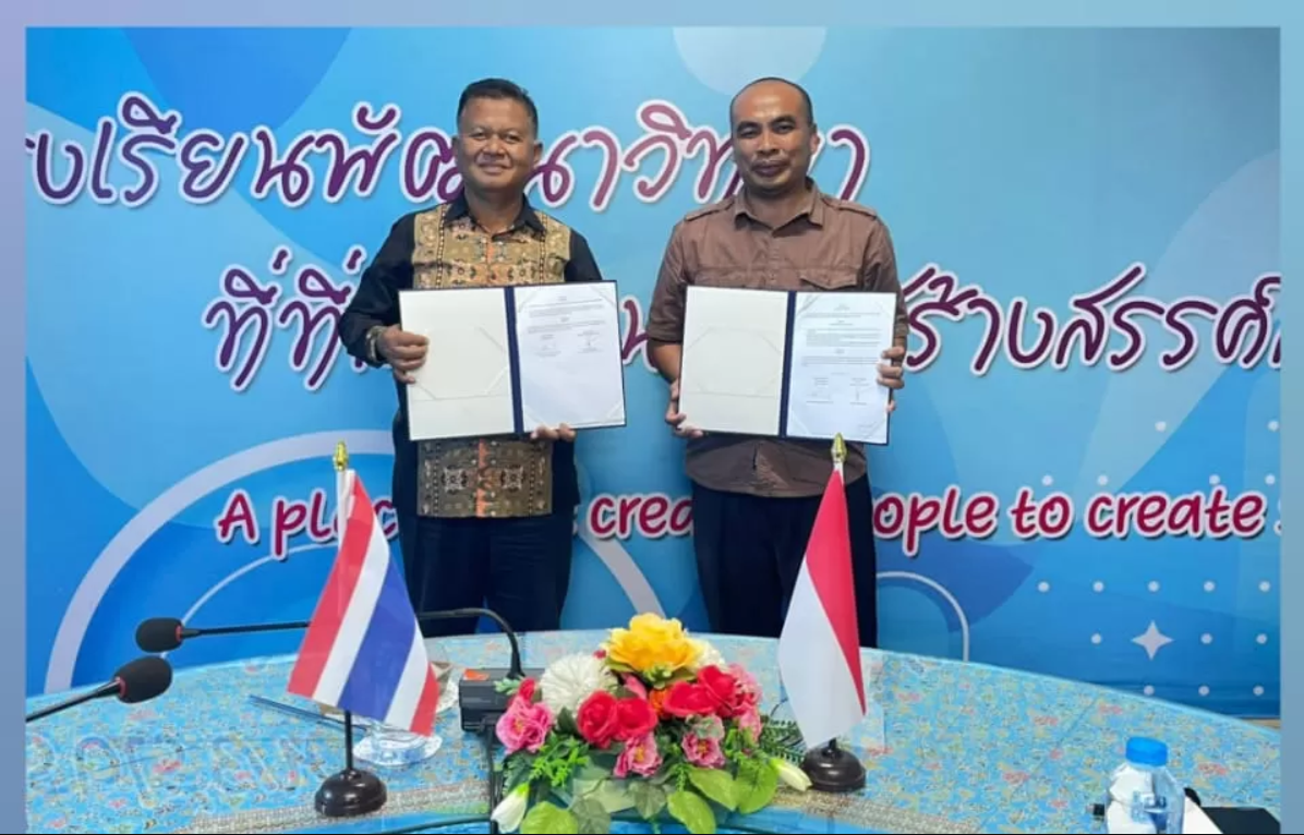 Jalin Kerja Sama Internasional, SMK Amaliah 1 dan 2 Ciawi Bogor Gaet Dua Sekolah di Thailand