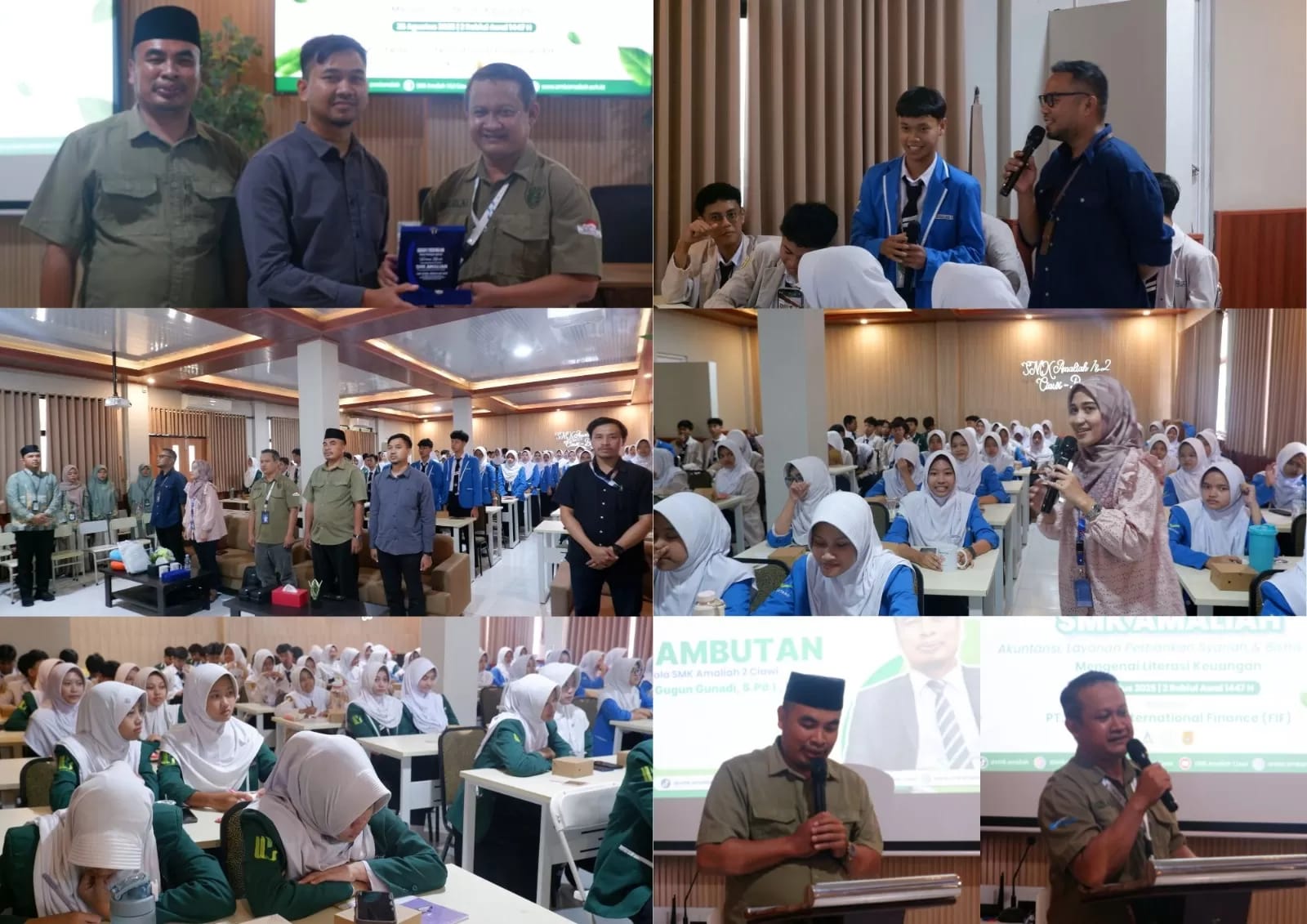 Bekali Pemahaman Budaya Kerja, SMK Amaliah 2 hadirkan Guru Tamu dari Industri