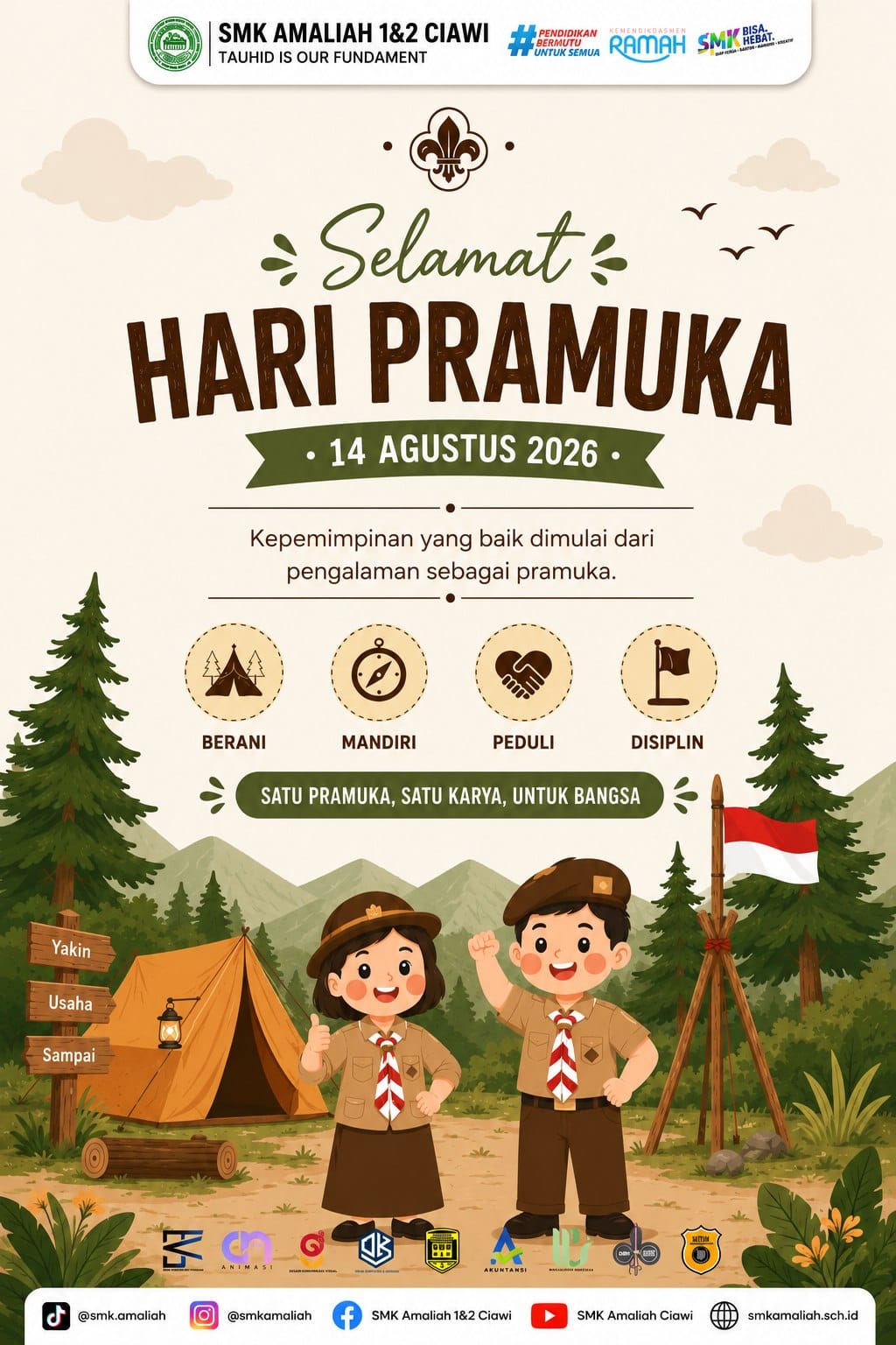 SELAMAT HARI PRAMUKA 2026